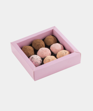 Chocolate truffles set «Soho» small