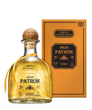Tequila `Patron Añejo` 40% 0.05l