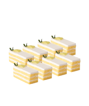 Pastry `Parma` with lemon 6 pieces