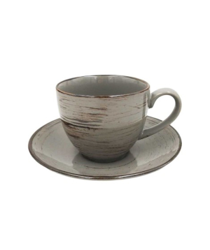 Cup ''Nostalgia Popiel'' with a saucer, 300 ml