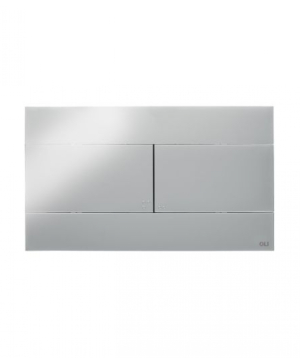 OLI 659044 PUSH BUTTON SLIM POLISHED CHROME, FOR 885052 MECHANICAL