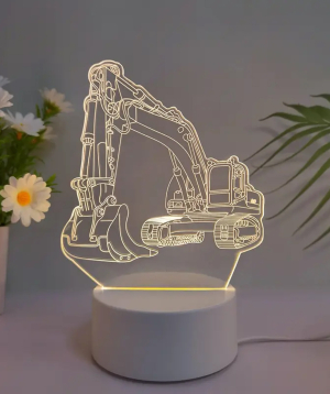 LED Լամպ «Gift Store» Excavator