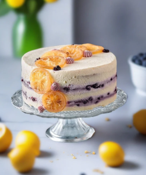 Великобритания. торт №057 Lemon & Blueberry