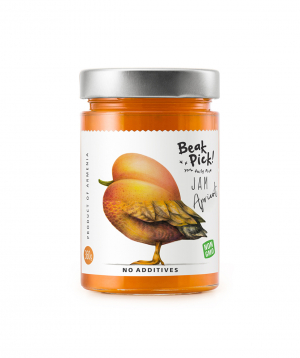 Jam `Beak Pick!` apricot