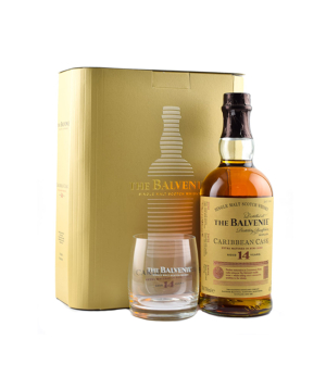 Виски «Balvenie» 12 л, с бокалом