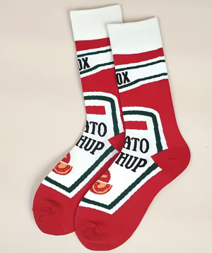 Socks «Gift Store» Ketchup №1237