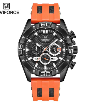 Men's watch Naviforce 8019 BBY orange