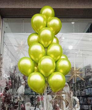 Воздушные шары «Boom Party» зеленые, 20 шт