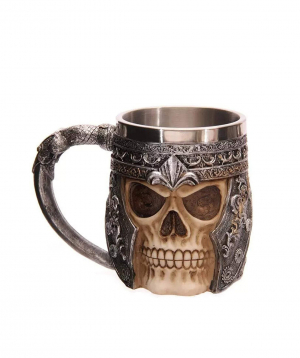 Cup `Creative Gifts` skull, metal