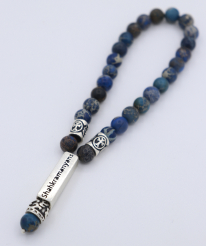 Men's rosary with natural stones №76