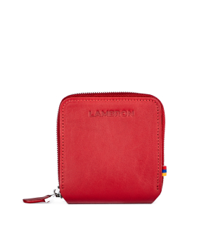 Wallet «Lambron»  Santa Claus (red) Zipper Box