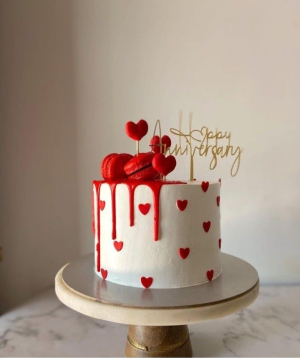 Cake «Hearts»