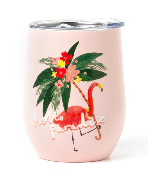 Vacuum Cup «Legami» Hot & Cold, Flamingo, 325 ml