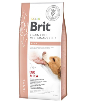 Շան կեր «Brit Veterinary Diet» երիկամների խնդիրների համար, 12 կգ