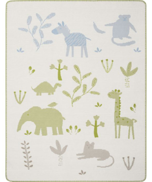 Baby Blanket ''Biederlack Safari'' 75 x 100 cm
