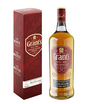 Whiskey `Grant՝s Triple Wood` 1l, in a box