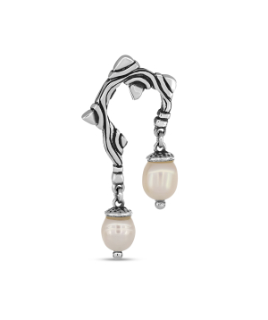 Մոնո ականջօղ «DF Project» արծաթյա №59