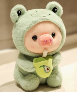 Soft toy, Piggy-Frog, 25 cm