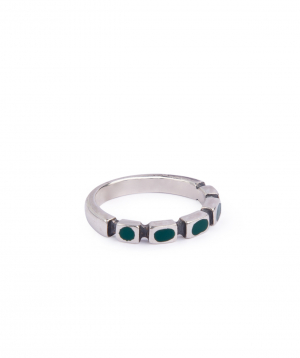 Ring `Tamama` silver, Qarahunj M010/1