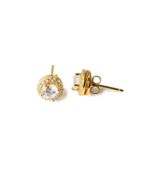 Silver earrings «SiaMoods» SE214RD5WGP