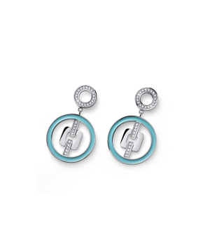 Earrings «Oliver Weber» 23015 BLU