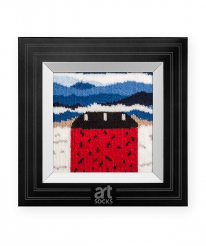 Socks  `Art socks` with `Red House` painting