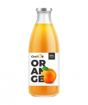 Natural juice ''ChinOs'', orange, 750 ml