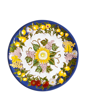 Decorative plate «ManeTiles» ceramic №87