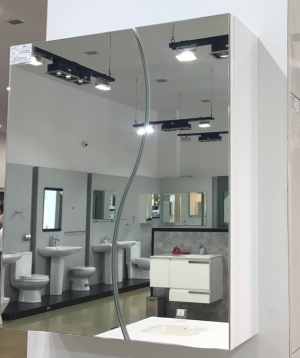Perla PVC հայելի Simple, 60x15x69սմ