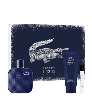 Парфюм «Lacoste» L.12.12 Bleu LC022C02, мужской, 100+7.5+100 мл