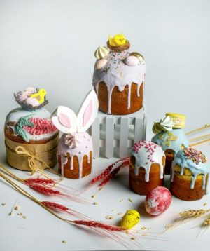 Kulich «Murano» Easter, big, 1 pc