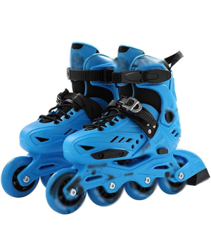 Roller skates, blue