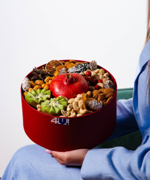 Composition `THE BOX` №455 Pomegranate