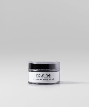 Cream-scrub «Routine» with fig extract, 50 ml