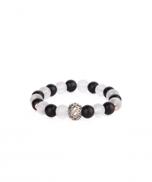 Bracelet men`s №11, with natural stones
