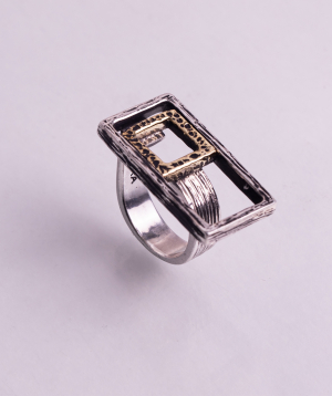 Серебряное кольцо ''Kara Silver'' Алхимия 6