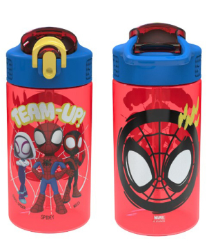 USA. water bottle №091 Spider Man