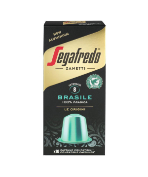 Coffee «Segafredo» Capsule Brasile, 10 capsules