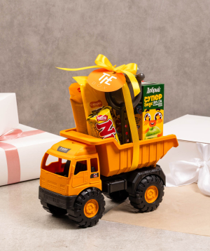 Composition «THE BOX» with a toy, for children №614