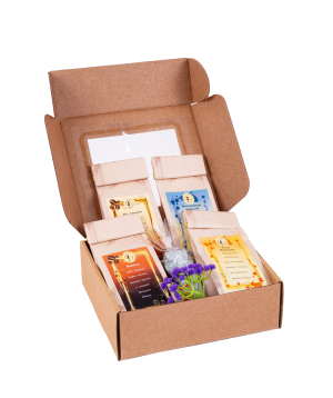 Gift box «Cantata» with coffee and tea №1