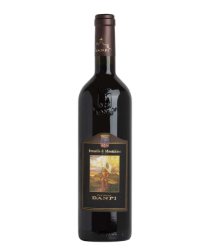 Wine `Banfi Brunello di Montalcino` red, dry 750 ml