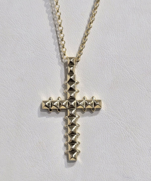 Pendant ''Less is more'' gold №84