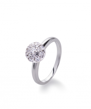 Ring `Lazoor` golden, with diamond stones №6