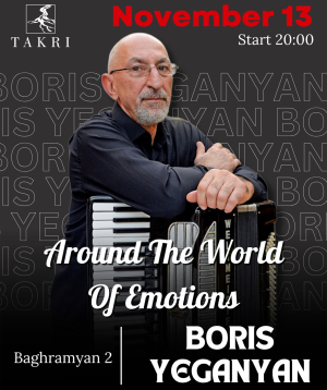 The Magic Accordion | Boris Yeganyan, 2025-11-13, 20:00