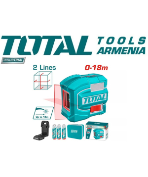 Самонастраивающийся линейный лазер «Total Tools» TLL156503