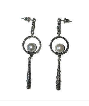 Ականջօղեր «DF Project» արծաթյա №52