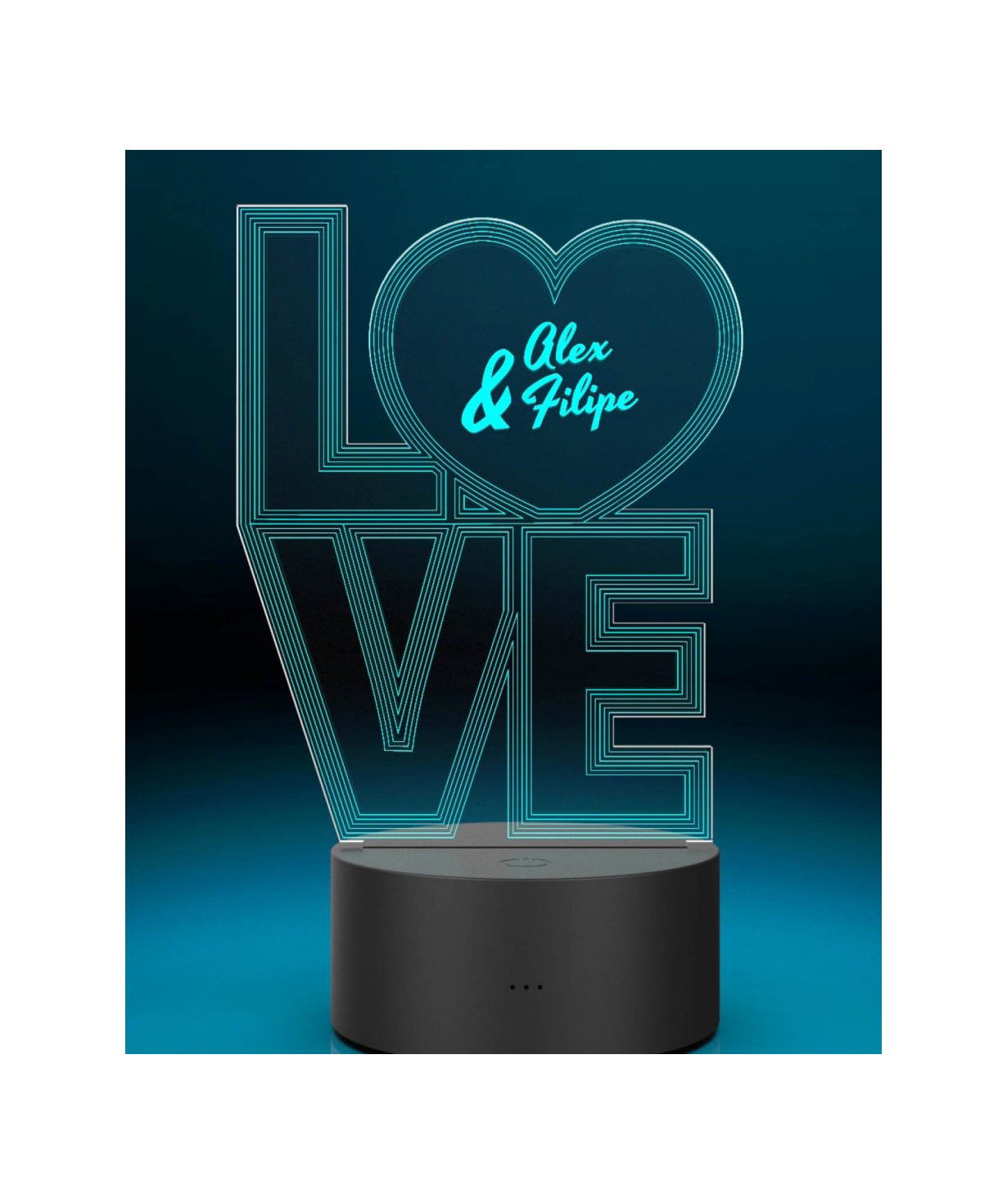 Belgium․ LED lamp №017 Love