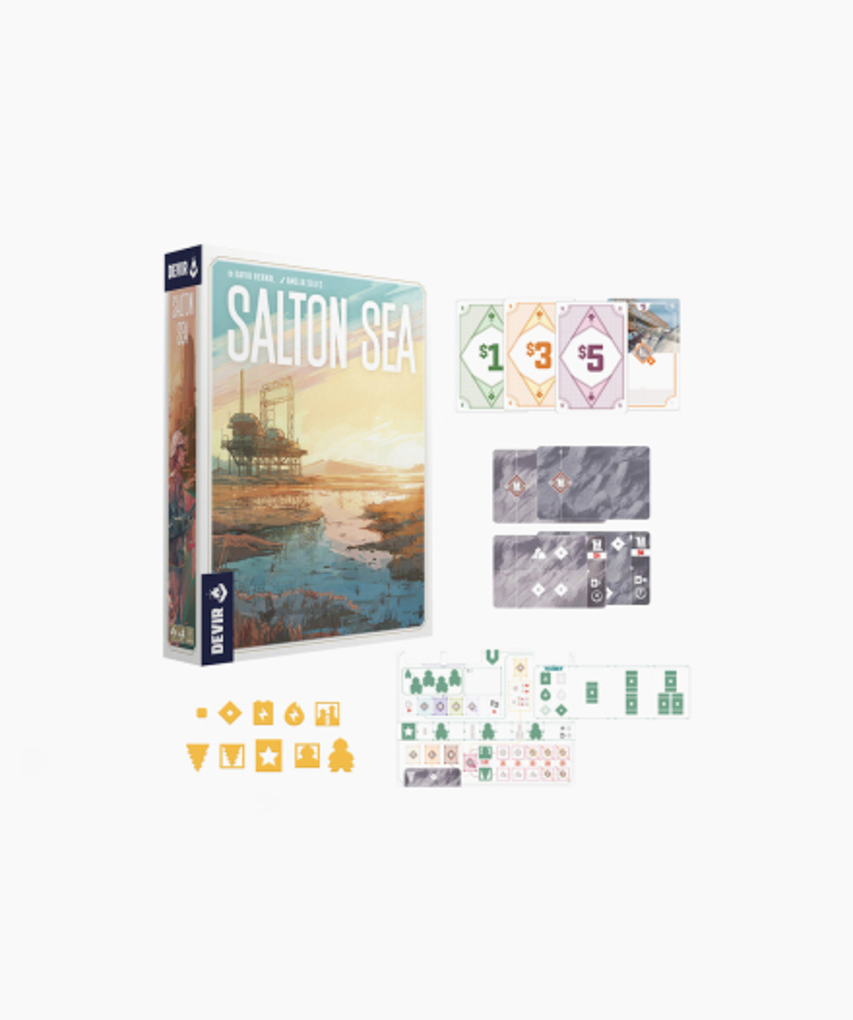 Board game «Salton sea»