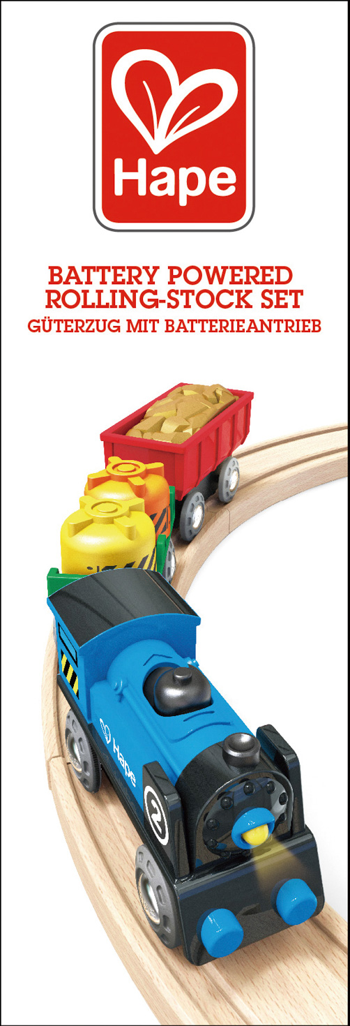 Battery-operated train «Hape» HP-H3720