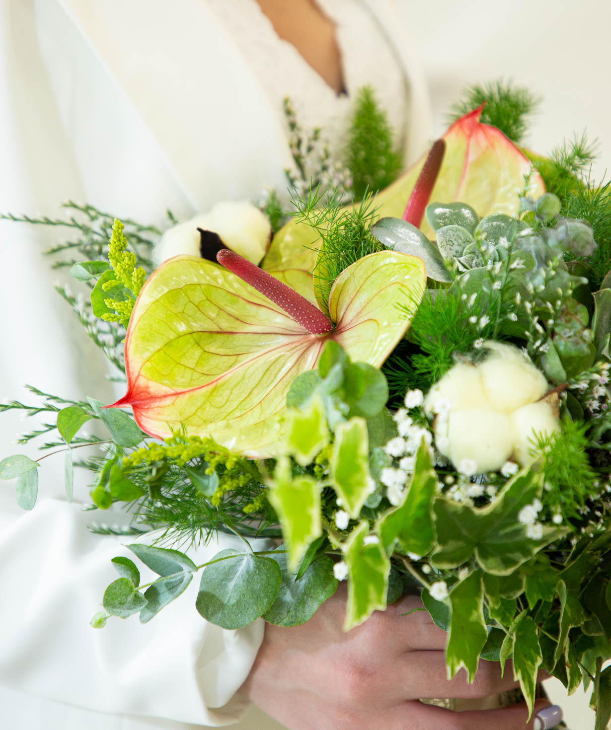 Wedding bouquet «Cataleya» №3